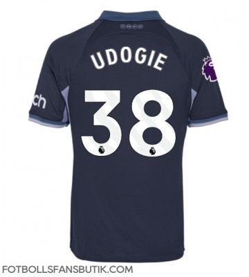 Tottenham Hotspur Destiny Udogie #38 Replika Bortatröja 2023-24 Kortärmad